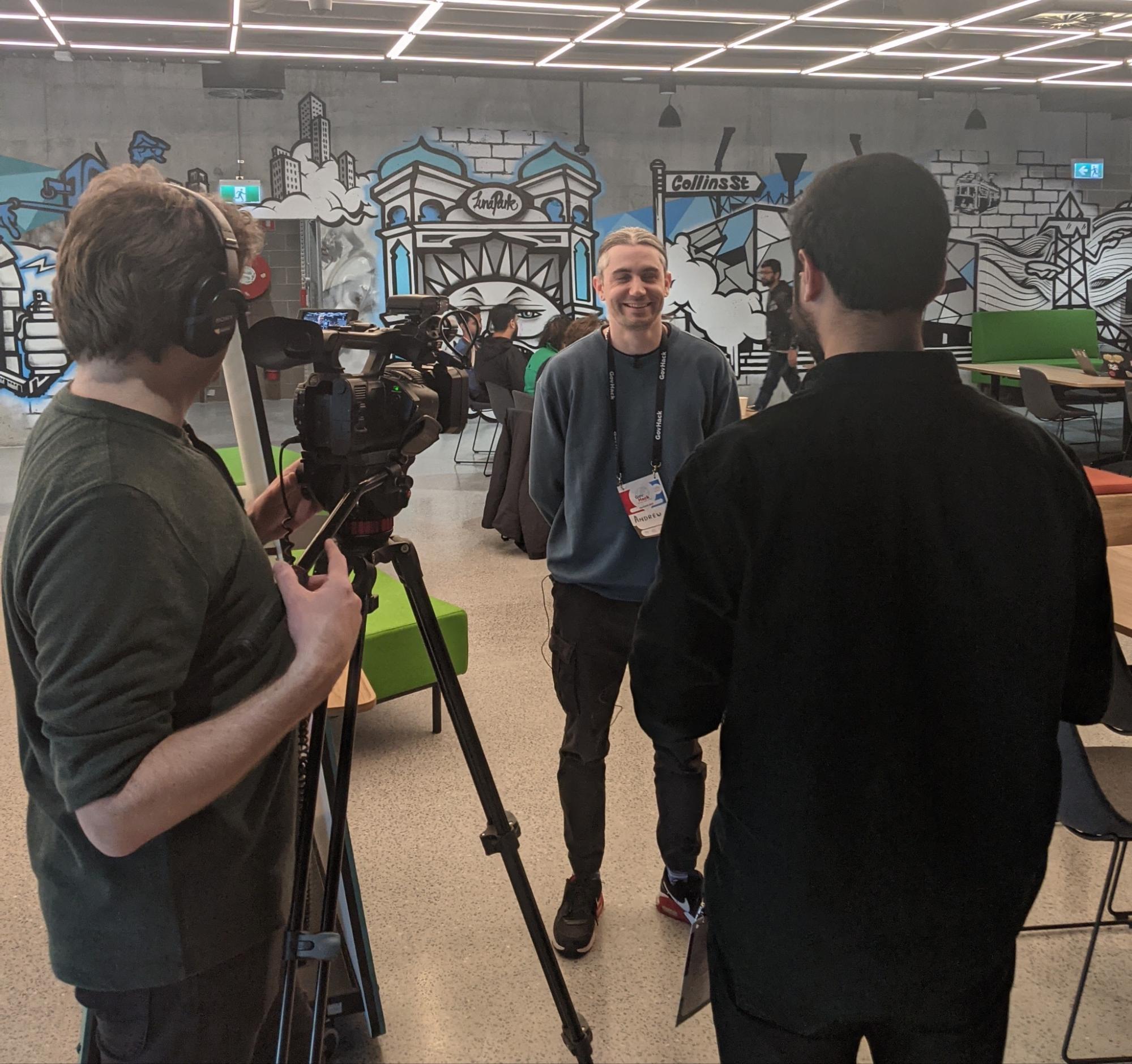 Paul Atkins from Team Nightwatch for Project Business Butler